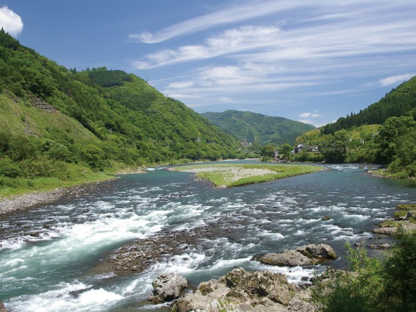 日本三大急流の 球磨川