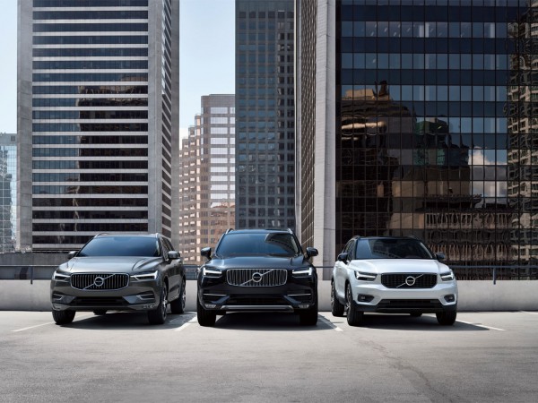 Volvo Cars' SUV line-up